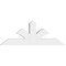 Ekena Millwork Richland Architectural Grade PVC Gable Bracket, 60"W x 22 1/2"H x 6"D x 6"F, 9/12 Pitch GBP060X23X0606RIC00 - alternate 3